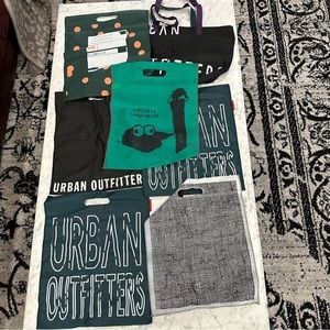 Urban Outfitters Reusable Market Tote Shopping Bags Knuckle Sandwich Print
